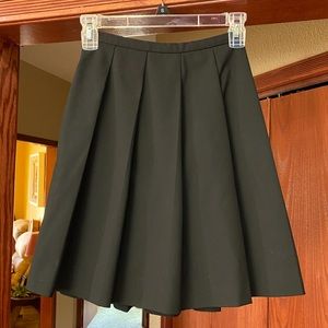Alex Marie Pleated Skirt, black Sz 2P